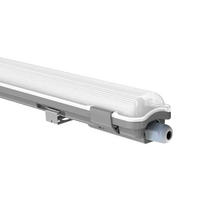 LED DECKENLEUCHTE Grau Kunststoff - Grau, Kunststoff (127.5/6.8/5.8cm)