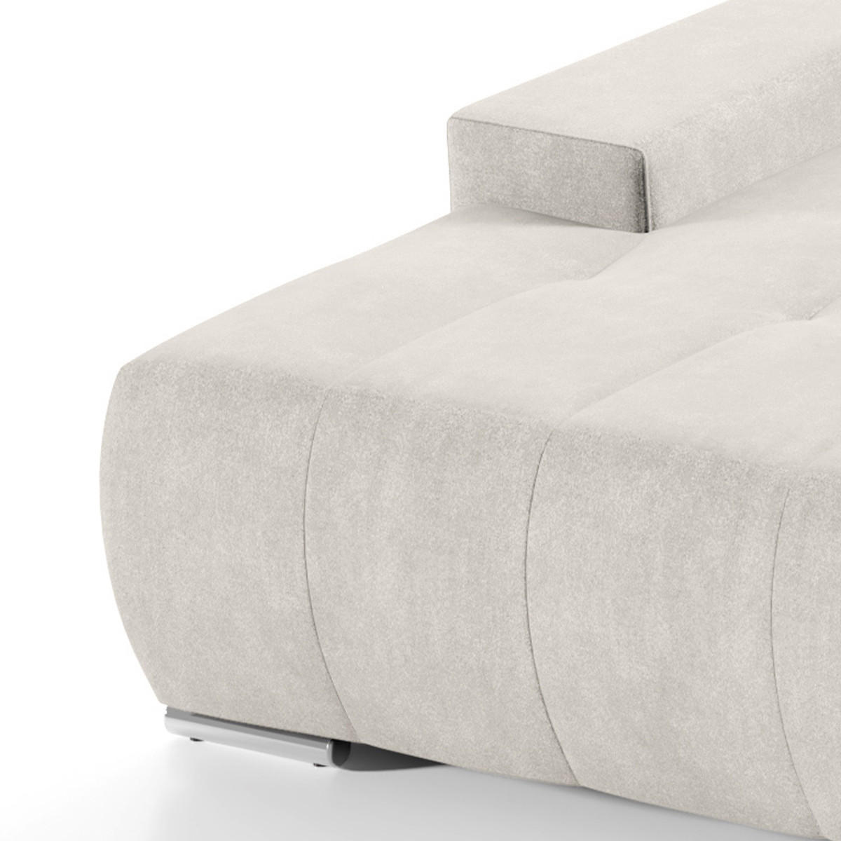 ECKSOFA Jonas 4 Sitzplätze Grün - Grün, Holzwerkstoff (265/185cm) - Petits-meubles