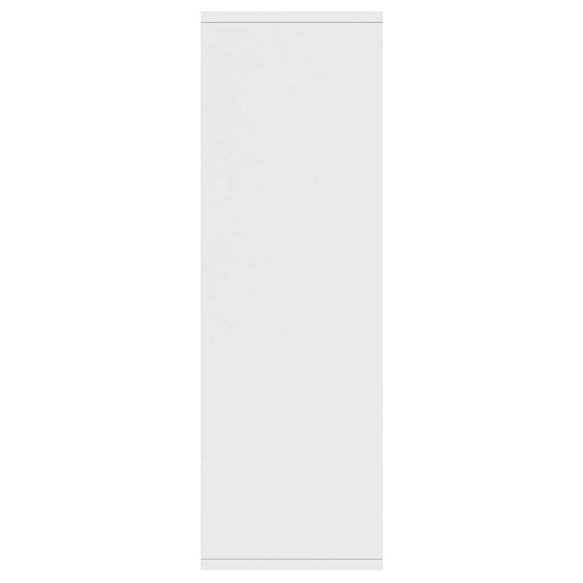 SIDEBOARD mit 5 Fächern 50/25/80 cm aus Holzwerkstoff Weiß - Weiß, Holz (50/80/25cm) - vidaXL