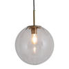 HÄNGELAMPE Magdala Hell Ø48/48 cm - Transparent, Glas (48/48/48cm) - Light & Living