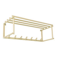 KLEIDERABLAGE Eddy - Beige, Metall (80/24/30cm) - LOFT42
