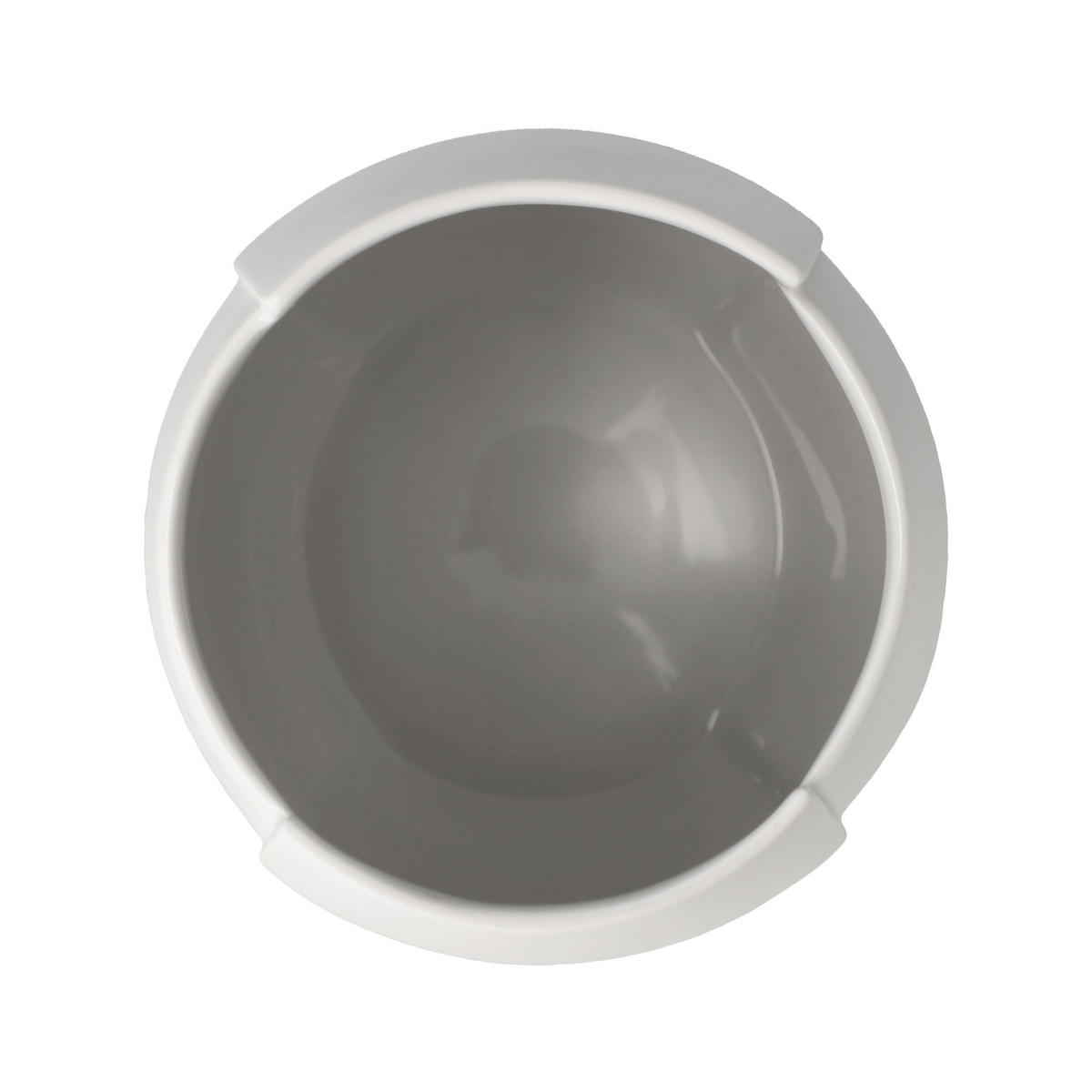 VASE Ova weiß 16 cm - Weiß, Keramik (16cm) - Goebel