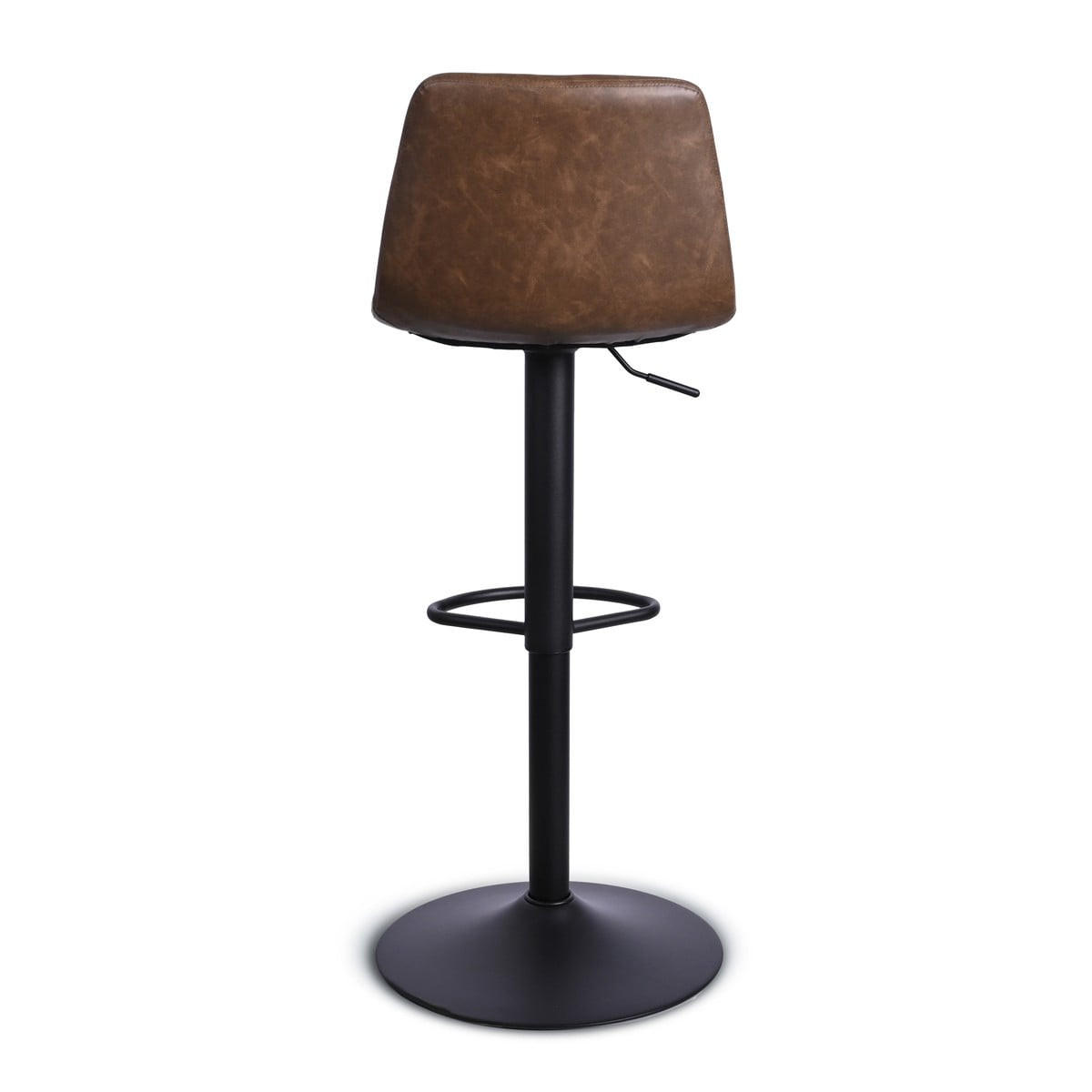 BARHOCKER (2er-set) aus polyurethan - tomy 46/41/85 cm - Braun, Textil (41/85/46cm) - Calicosy