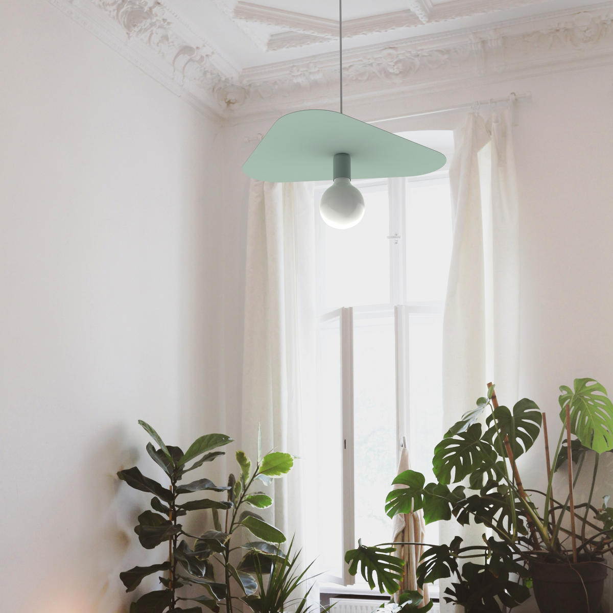 HÄNGELEUCHTE - Kupferfarben, Metall (42/50/7cm) - Lumicom