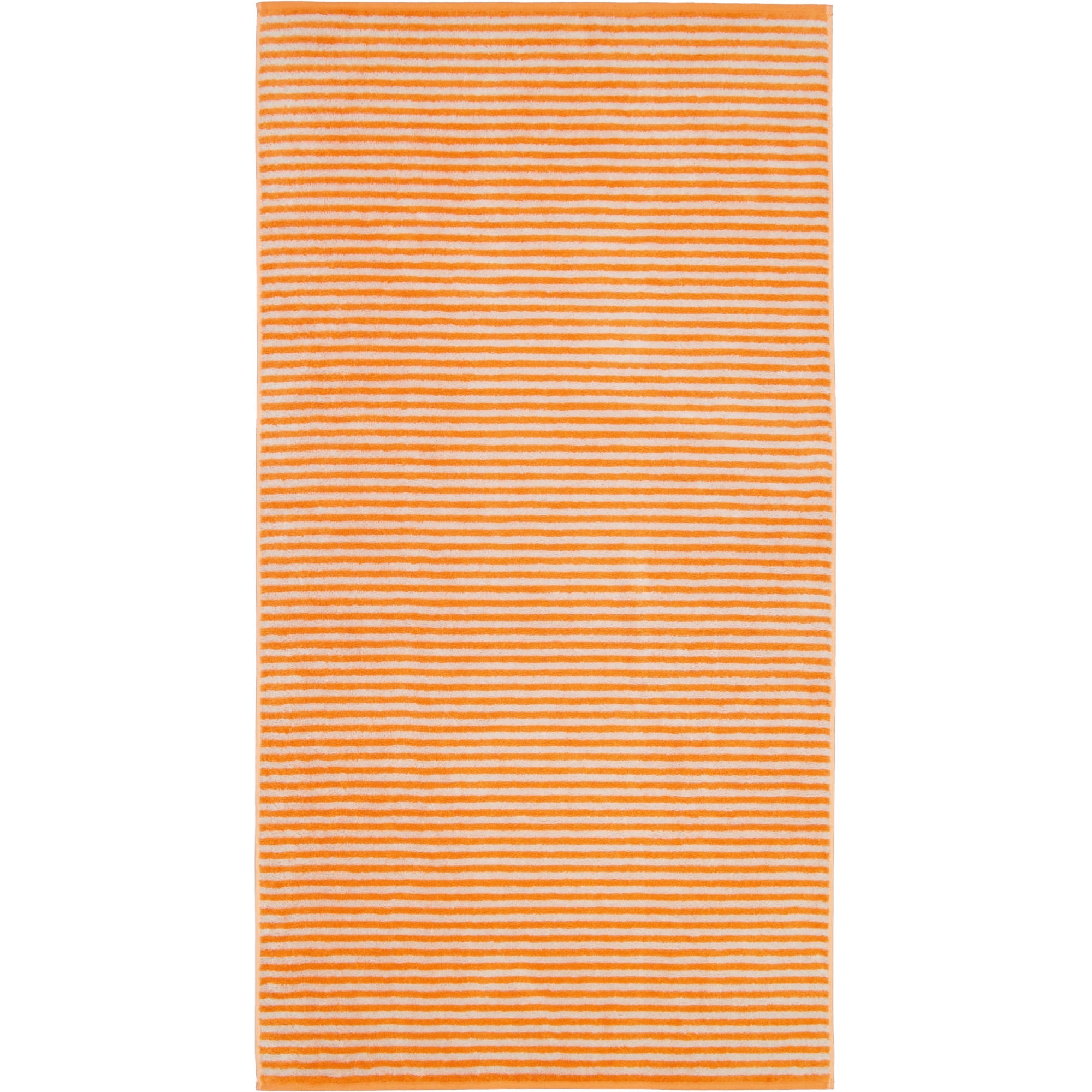 DUSCHTUCH CAMPUS RINGEL 955 MANDARINE - 33 - Orange, Textil (70/140cm) - Cawoe
