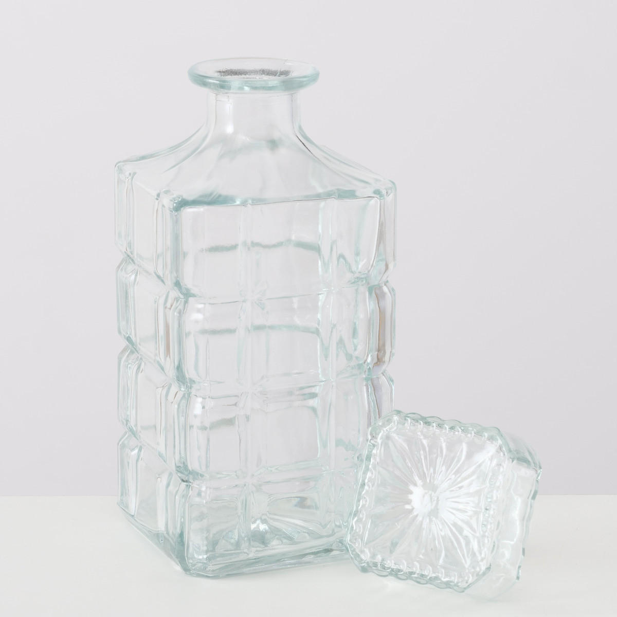 KARAFFE Whiskey 900 ml - Transparent, Glas (0.9L) - Boltze Home