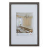 BILDERRAHMEN Peppers Holzrahmen 15x20 Grau - Grau, Holzwerkstoff (17/22/1.6cm) - walther design