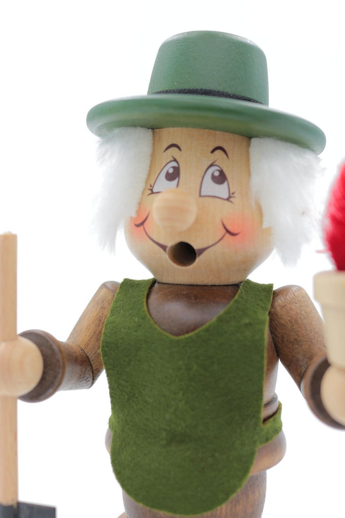 RAUCHFIGUR Wichtel Gärtner 15cm - Multicolor, Holz (9/15/0.1cm)
