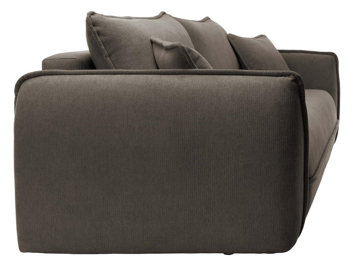 SCHLAFSOFA Moho - Schwarz/Braun, Holz/Kunststoff (250/94/109cm) - MIRJAN24