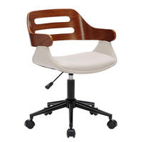 BÜRODREHSTUHL - Beige - Beige, Holzwerkstoff/Kunststoff (49/74/53cm) - home24