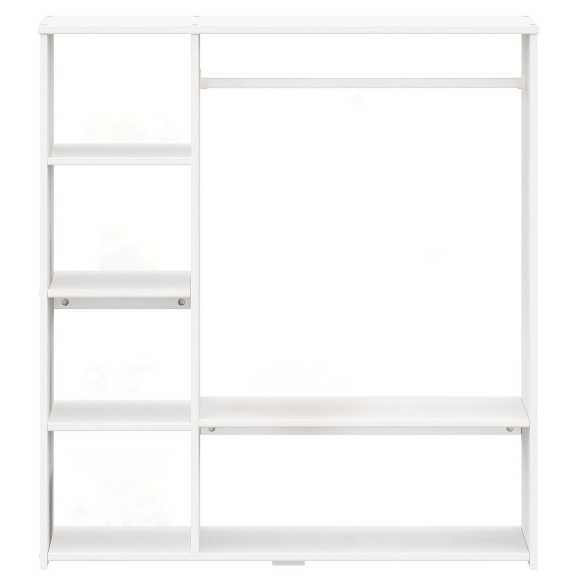 KINDERSCHRANK RAFAEL - Weiß, Holz (105/114/40cm) - IDIMEX