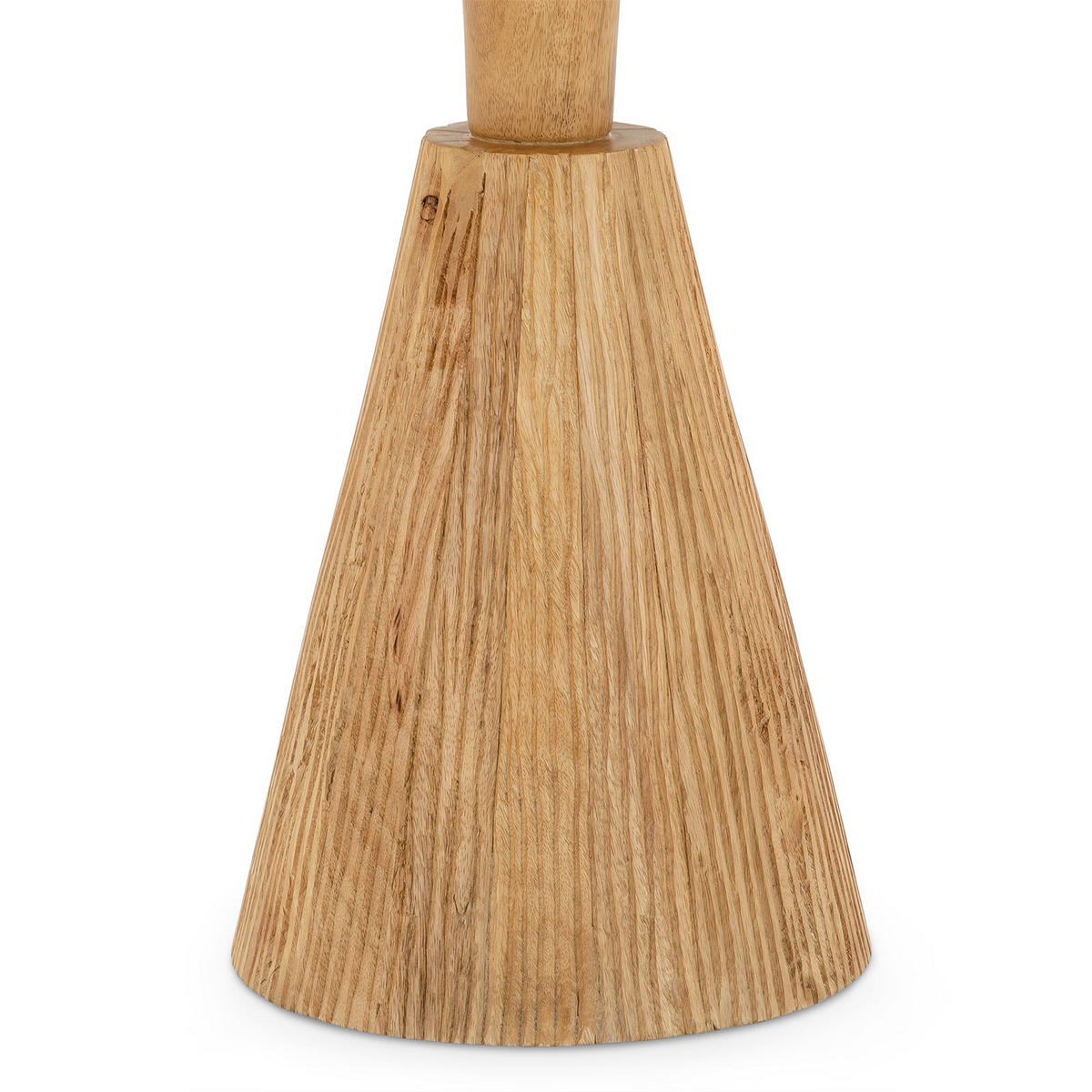 BEISTELLTISCH BHIMA natur - Naturfarben, Holz (40/40/56cm) - IDIMEX