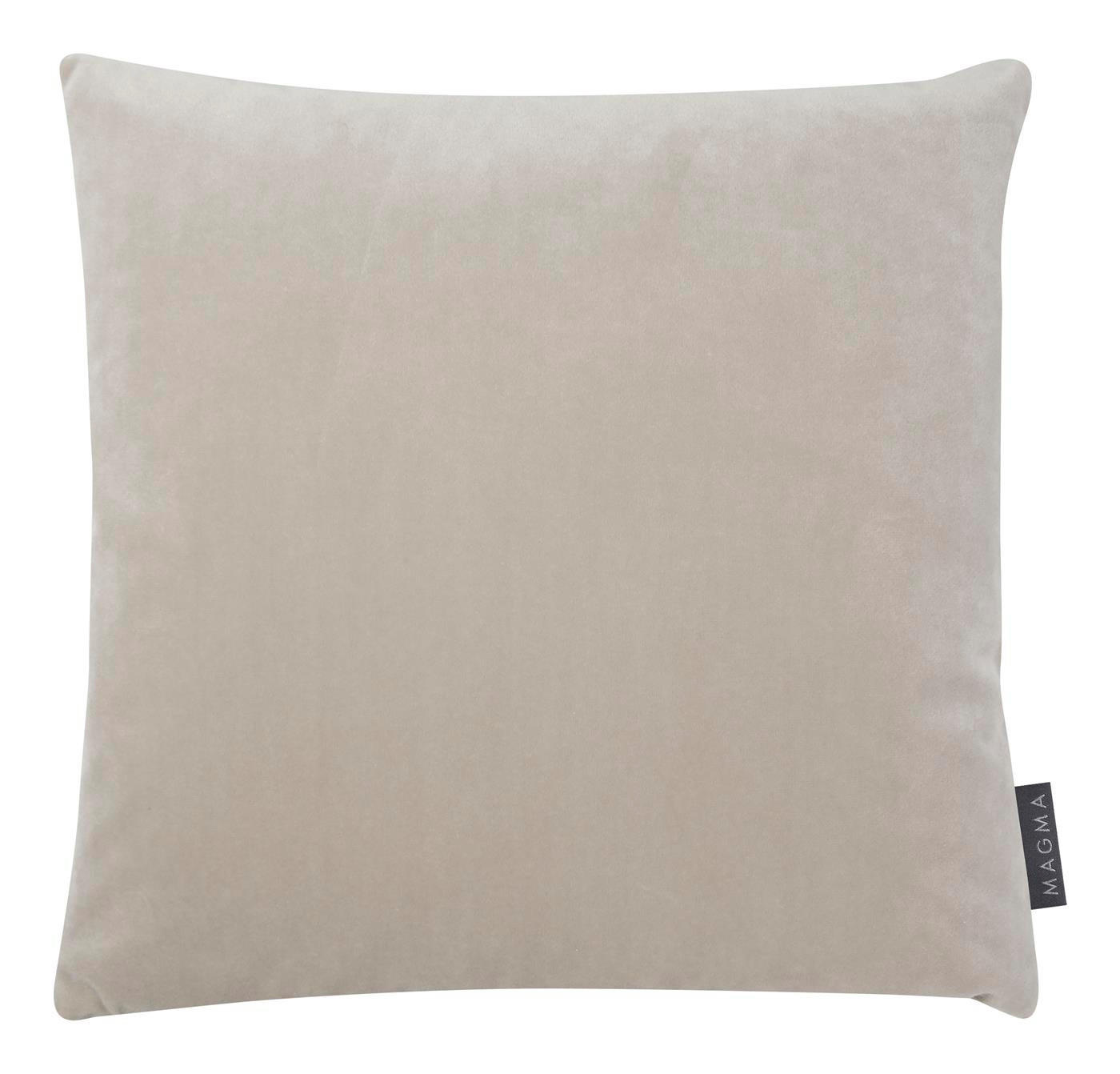 KISSENHÜLLE Raya Streifen Look natur - Creme, Textil (45/45cm) - Magma Heimtexx