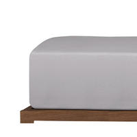 SPANNBETTLAKEN New Jersey - Edeljersey - 100 x 200 cm - Hellgrau - Hellgrau, Textil (100/200cm) - Uncover by Schiesser