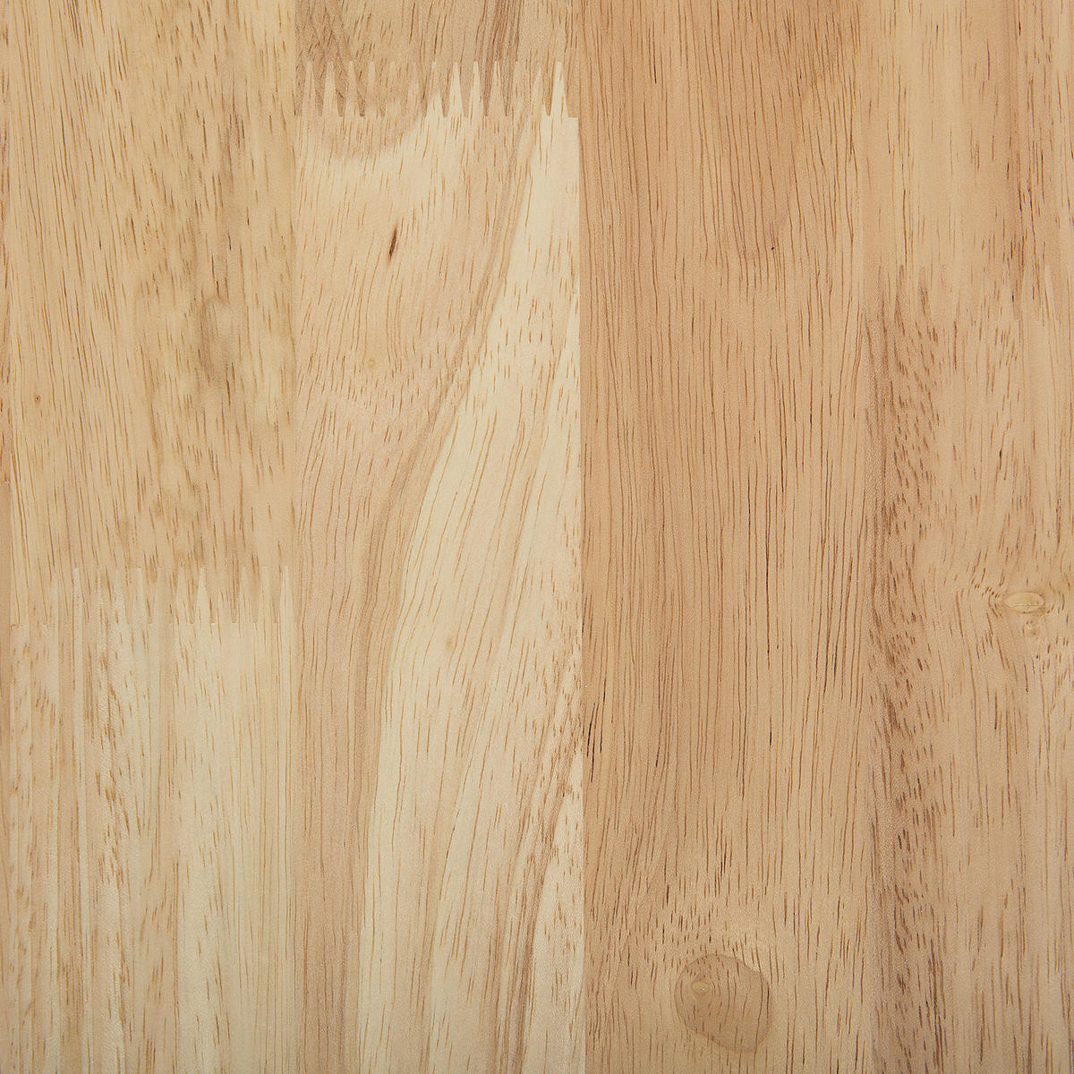 ESSTISCH 120/75/74 cm Weiß, Hellbraun Rechteckig Houston - Weiß, Holz (120/75/74cm) - Beliani