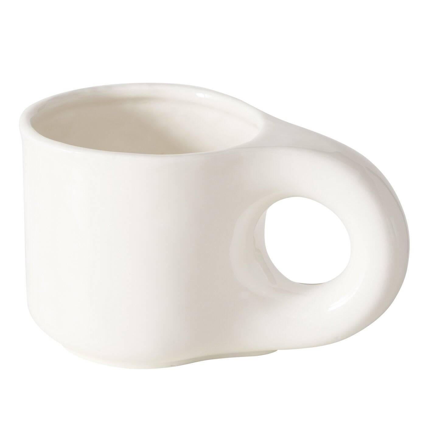 BECHER Thiago 250 ml - Weiß, Keramik (250L) - Boltze Home