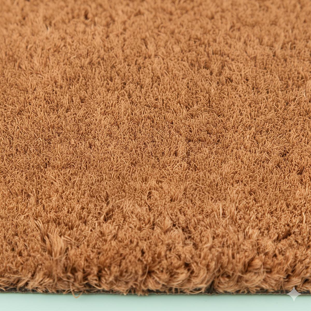 FUSSMATTE - Hellbraun, Kunststoff/Textil (80/50cm) - Relaxdays