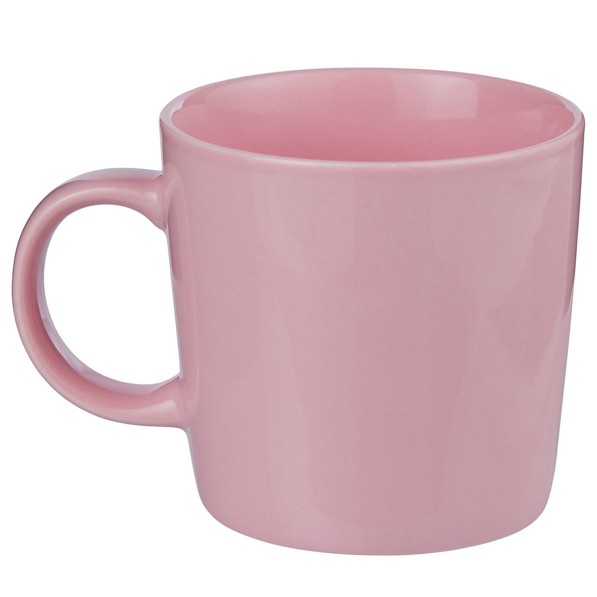 TASSEN 6er-Set Good Vibes Santa 400 ml - Rosa, Keramik (0.4L) - Butlers