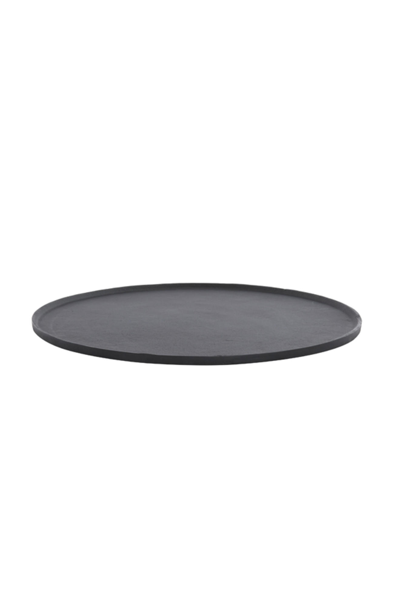 SCHALE Maes Schwarz Ø50/1.5 cm - Schwarz, Metall (50/1.5cm) - Light & Living