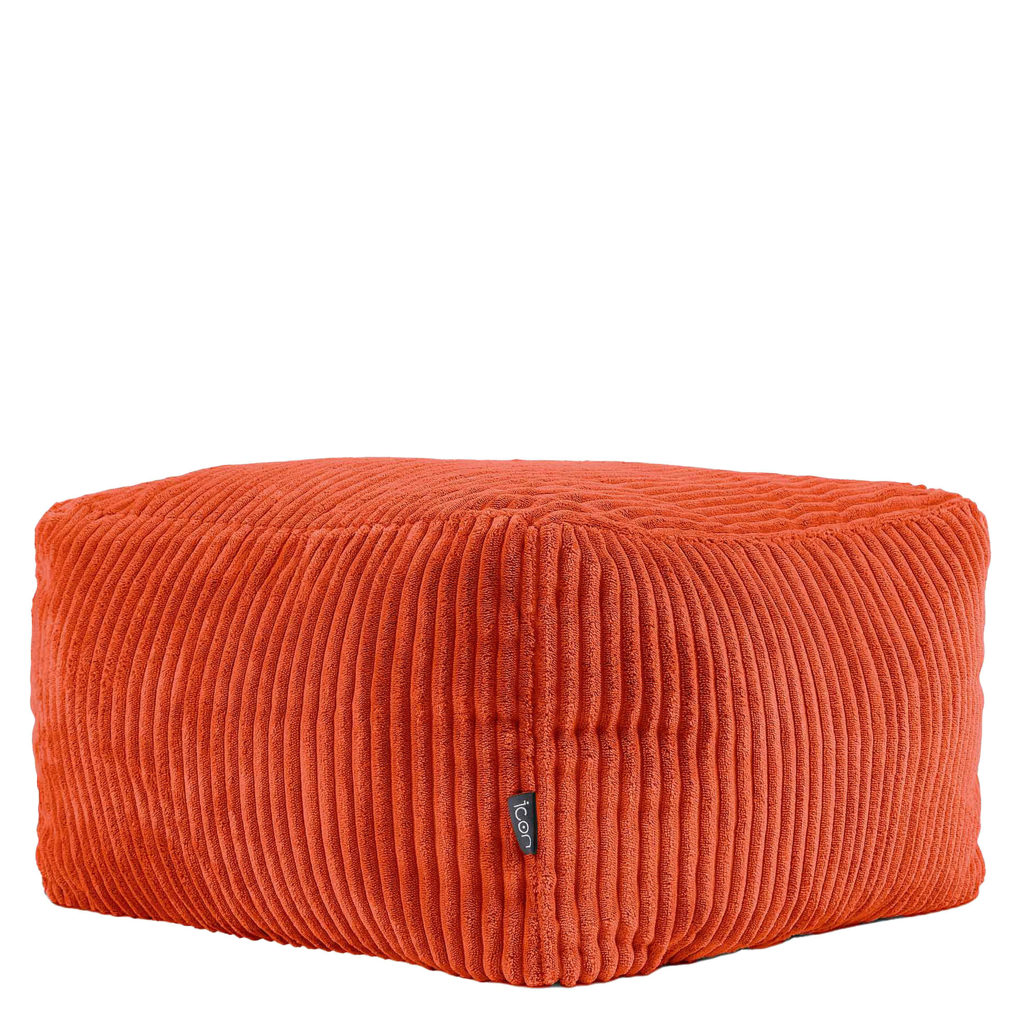 SITZPOUF Amara - Terra cotta, Textil (42/24/42cm) - icon