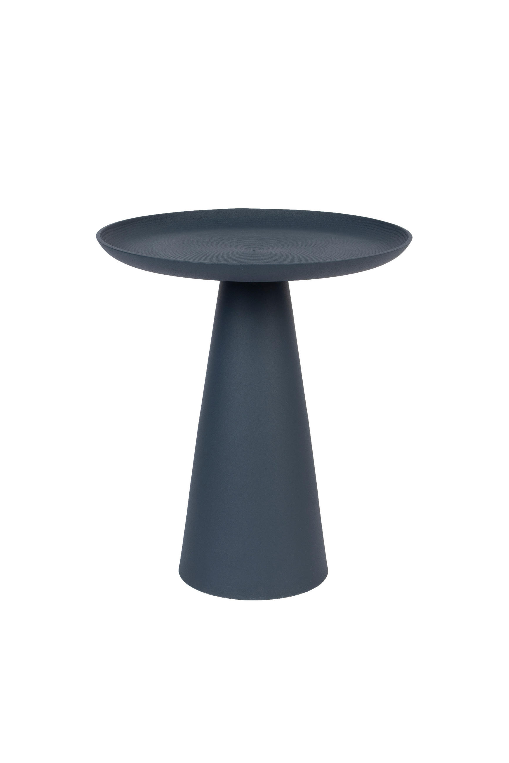 BEISTELLTISCH Ringar - Blau - 39.5/39.5/45.5 cm - Blau, Metall (39.5/39.5/45.5cm) - Novel