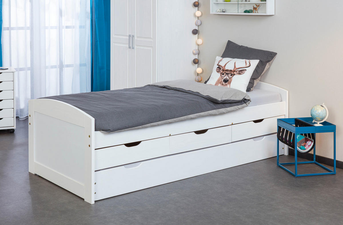 COUCHTISCH mit Magazinhalter schwarz und petrol - Schwarz, Holzwerkstoff (35/35/40cm) - ebuy24
