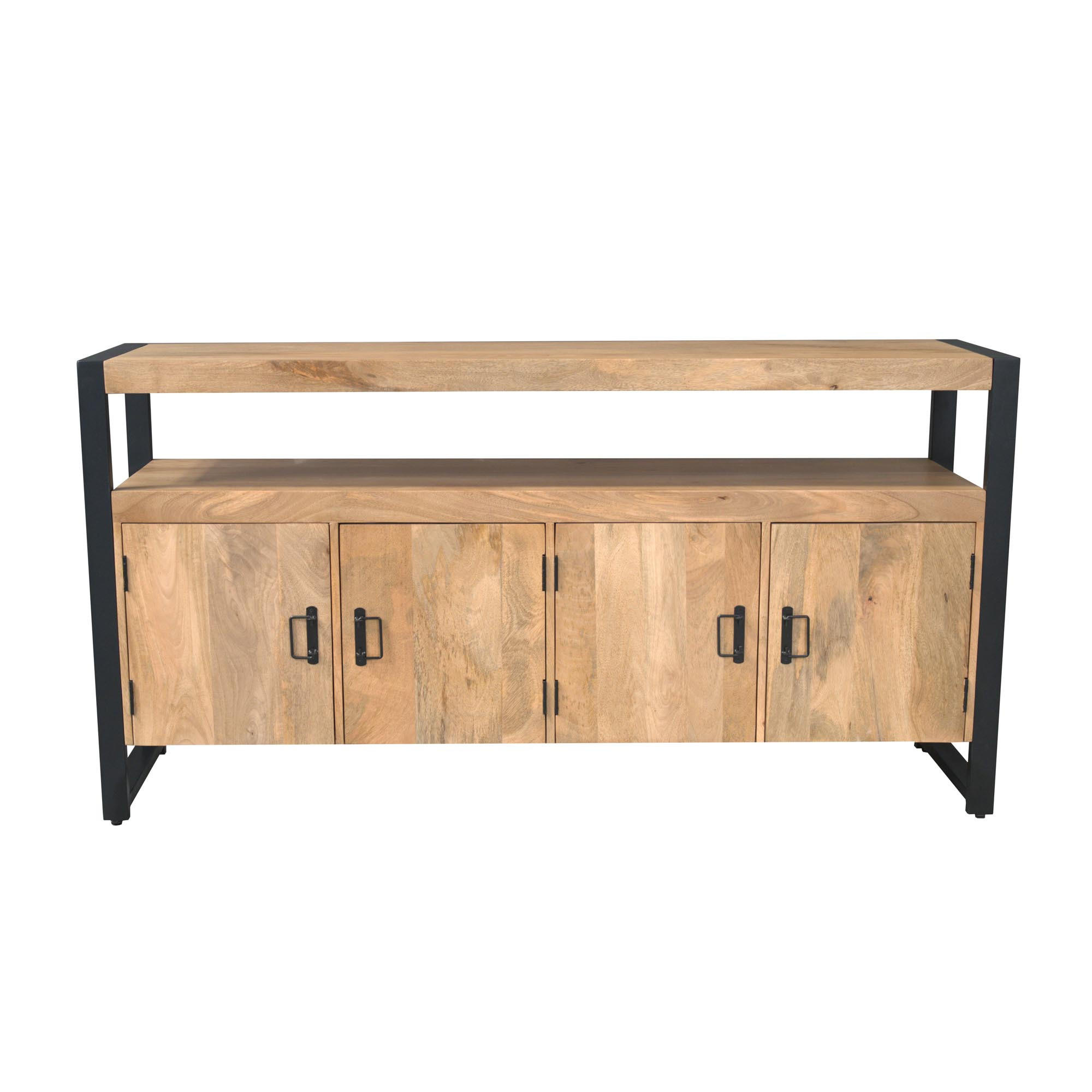 SIDEBOARD Britt Braun 45/175/90 cm - Braun, Holz (175/90/45cm) - Starfurn
