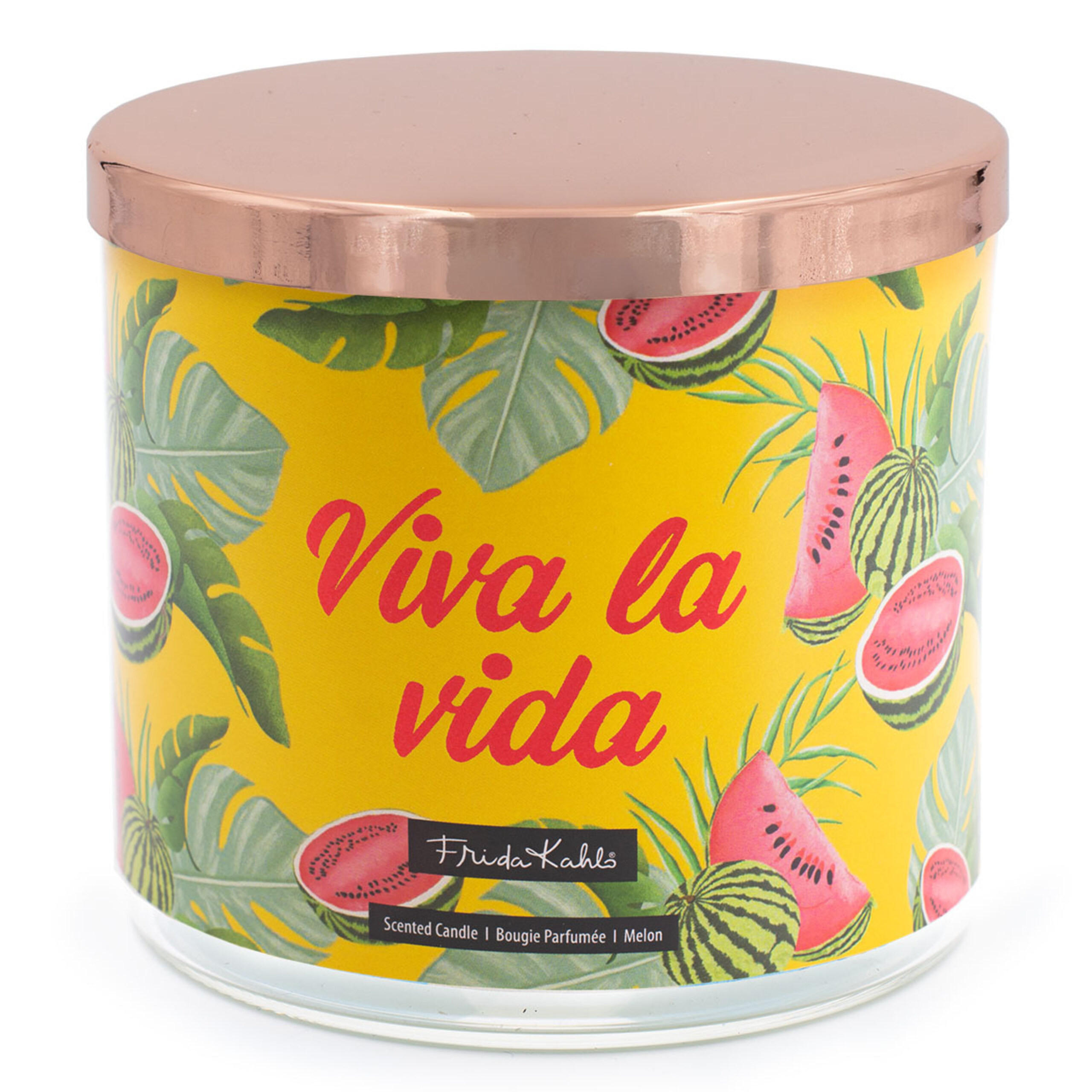 DUFTKERZE Kahlo - Gelb, Naturmaterialien/Glas (10cm)