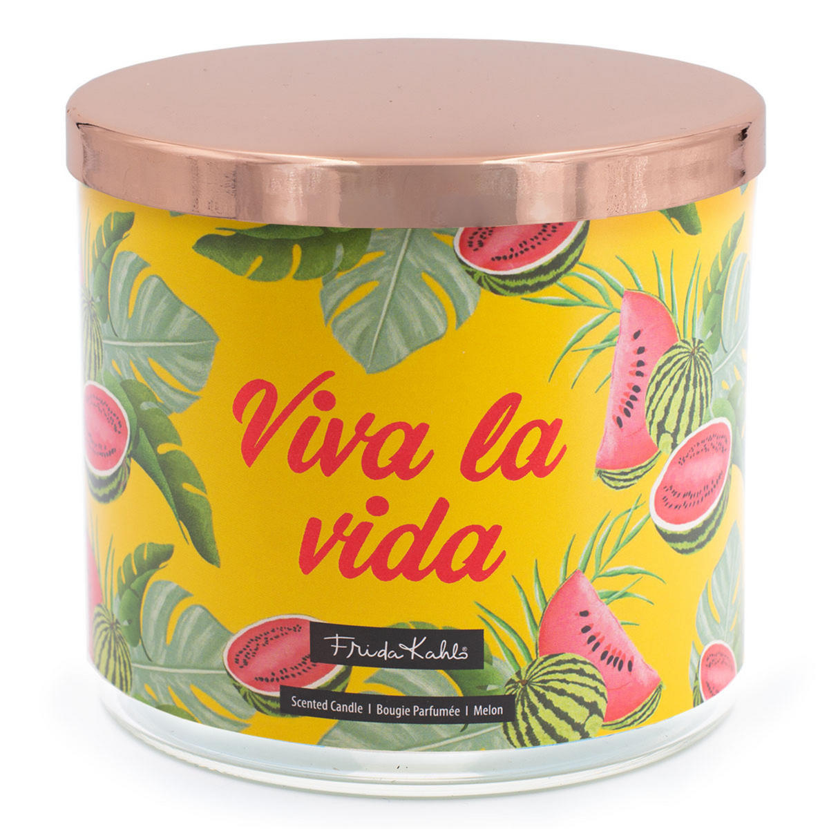 DUFTKERZE Kahlo - Gelb, Naturmaterialien/Glas (10cm)