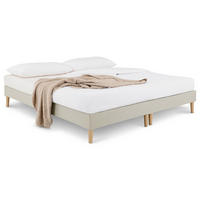 FUTONBETT RENNES 180x200 cm beige - Beige, Holzwerkstoff (180/200cm) - IDIMEX