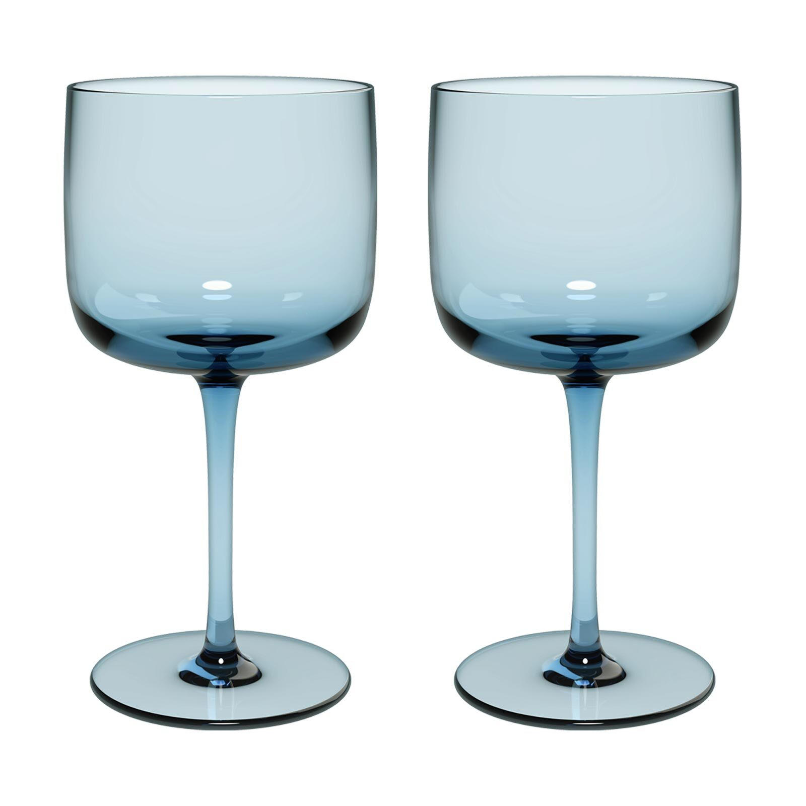 WEINGLÄSER Like Glass Ice 270 ml 2er Set - Blau, Glas (0.27L) - like.Villeroy & Boch
