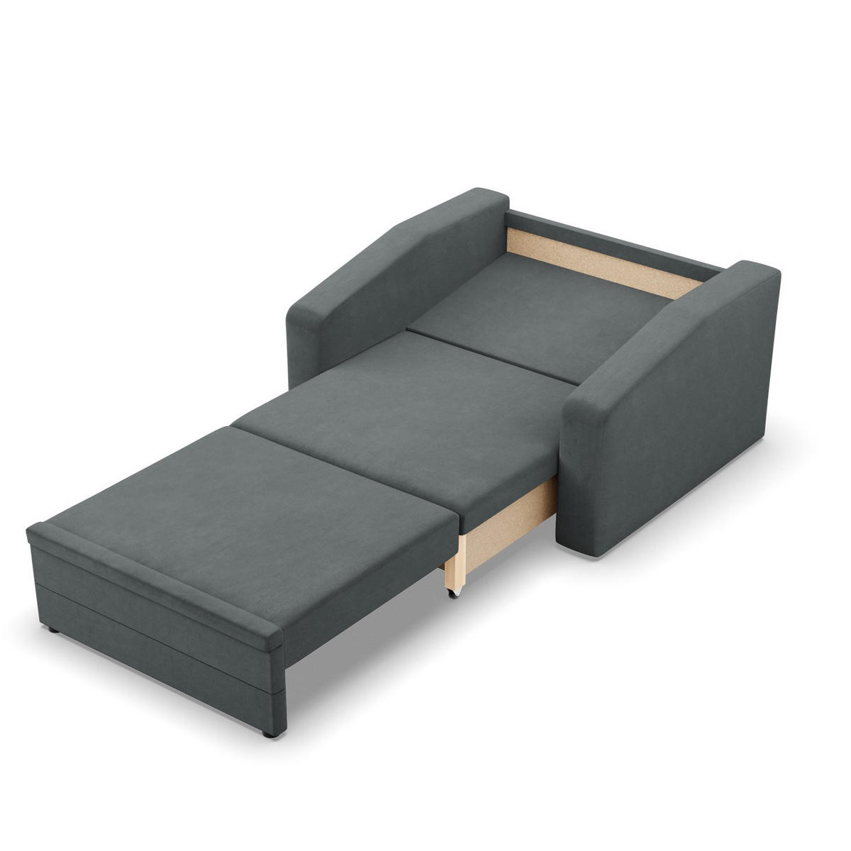 LOUNGESESSEL ORBIT, 90 CM, Dunkelgrau - Dunkelgrau, Textil (118/80/87cm)