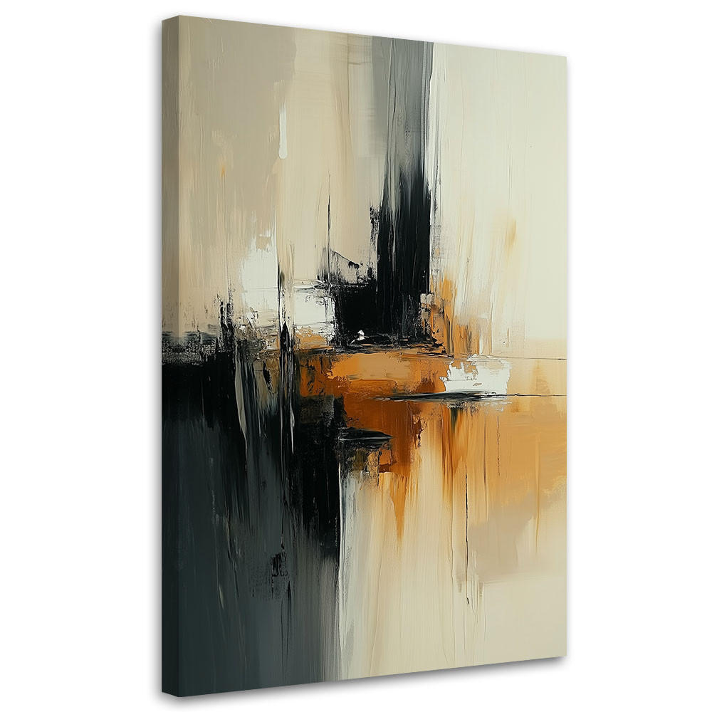 Feeby Leinwandbild Beige 40x60 cm