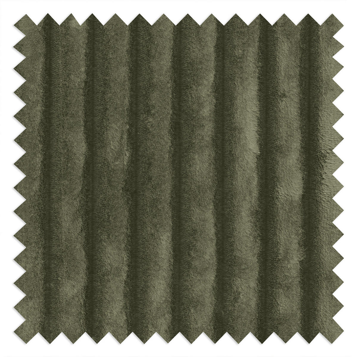 POLSTERHOCKER - Cord - Schwarz/Grün, Kunststoff/Textil (110/40/72cm) - home24
