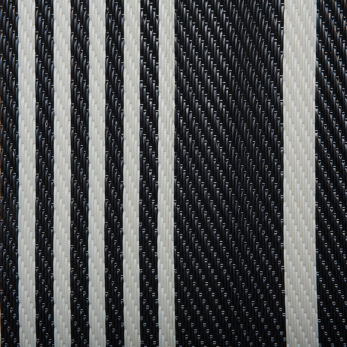 OUTDOOR-TEPPICH Haldia 180/90 cm - Schwarz, Kunststoff (90/180cm) - Beliani