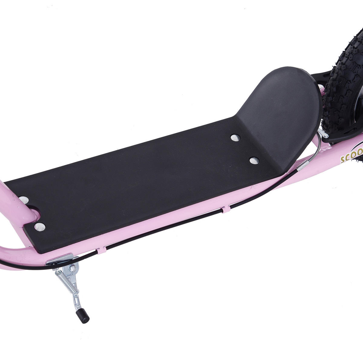 KINDERROLLER mit Luftreifen Scooter Roller Kinder Roller Kickboard 16 Zoll Rosa - Rosa, Metall (143/58/100cm) - HOMCOM