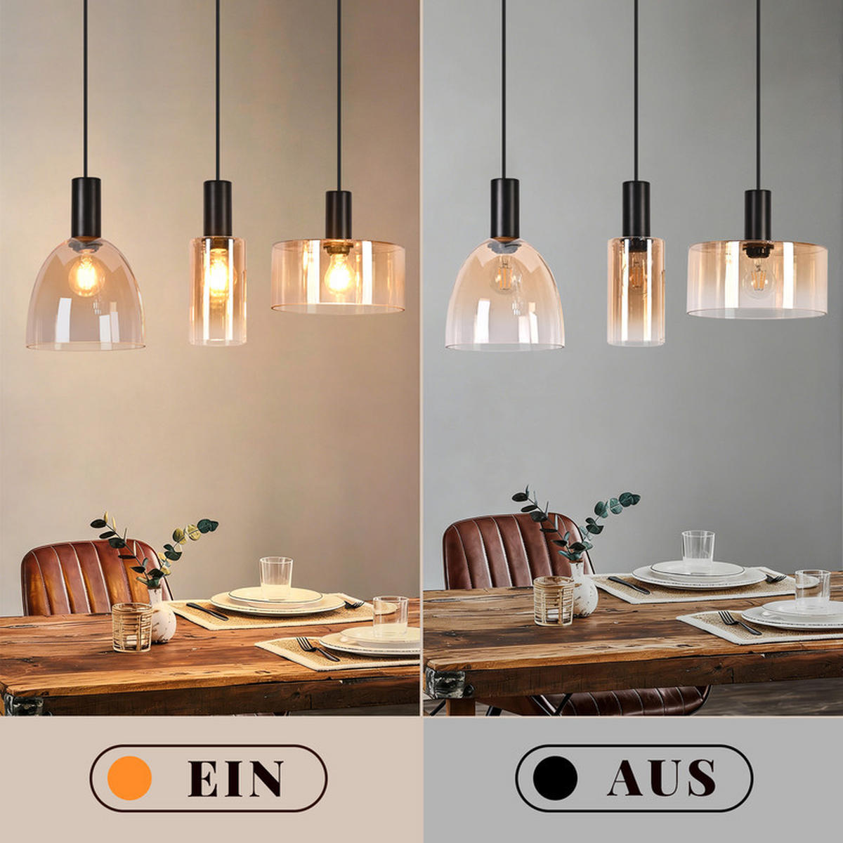 PENDELLEUCHTE 25/62.5/180.5cm - Schwarz, Metall (62.5/25/180.5cm) - Nettlife