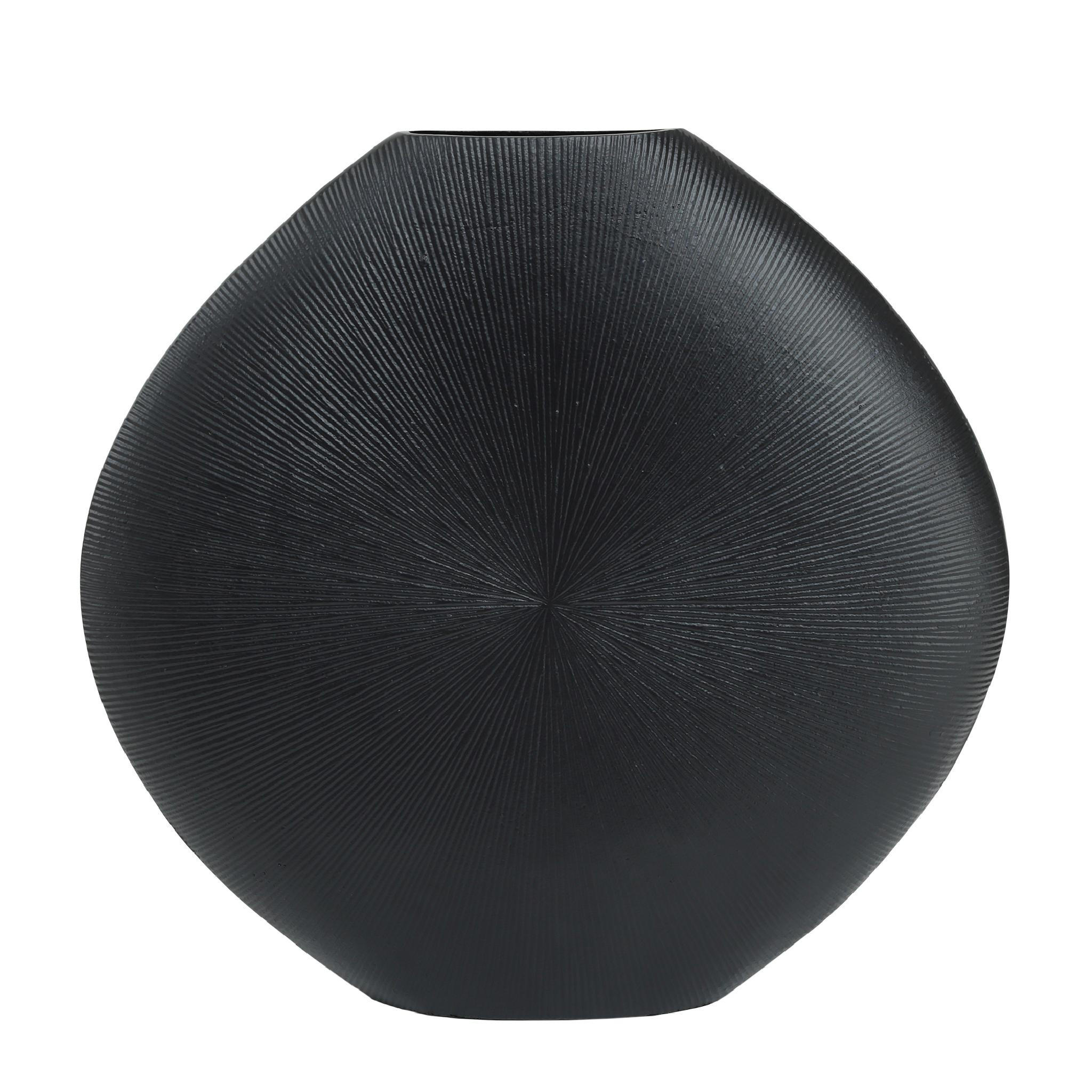 TOPF Tiro Schwarz 59/10/56cm - Schwarz, Metall (56cm) - PTMD Collection