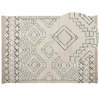 KURZFLOR-TEPPICH Zeyne 230/160 cm - Beige, Textil (160/230cm) - Beliani