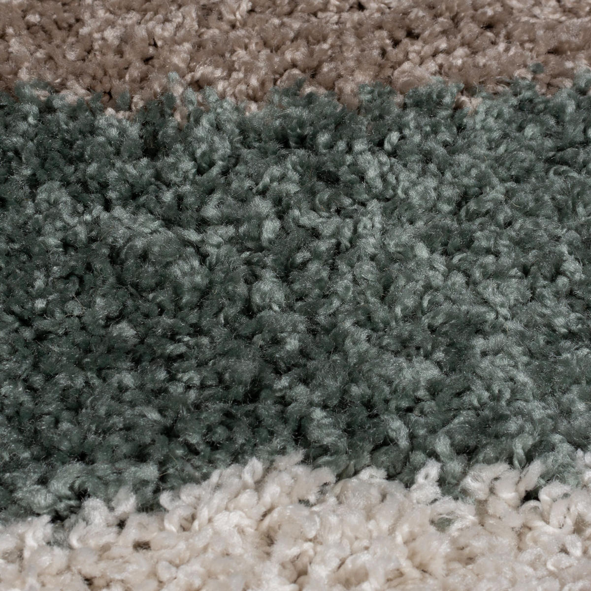 TEPPICH Wellenmuster Berber-Stil robust MERSEY BELLA, Türkis 200x290 cm - Türkis, Textil (200/290cm) - KADIMA DESIGN