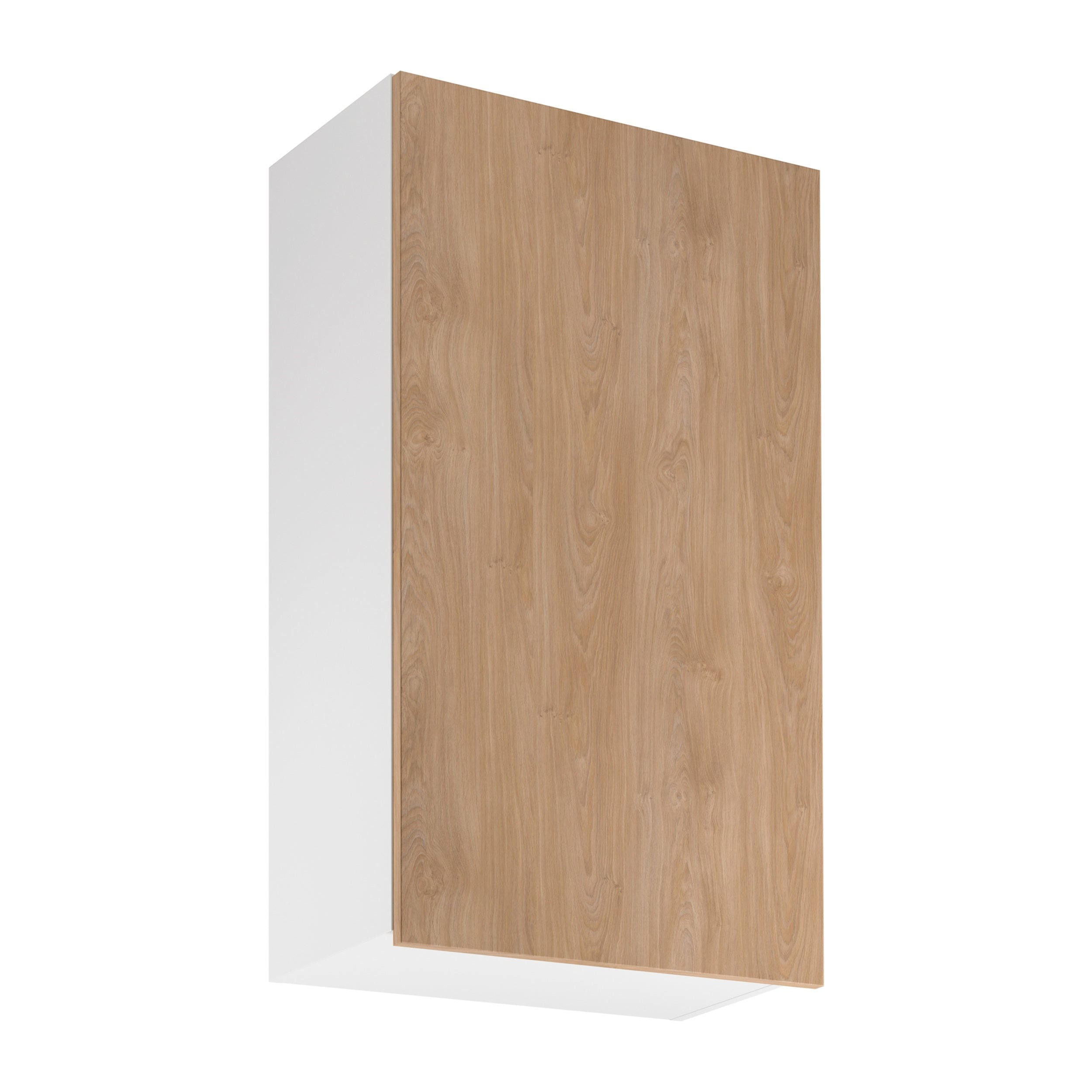 HÄNGESCHRANK G60 P/L – Sorento Weiß Sonoma Eiche – Weiß / Sonoma Eiche - Weiß/Sonoma Eiche, Holzwerkstoff (60/100/32cm) - ROYAL24_MARKT