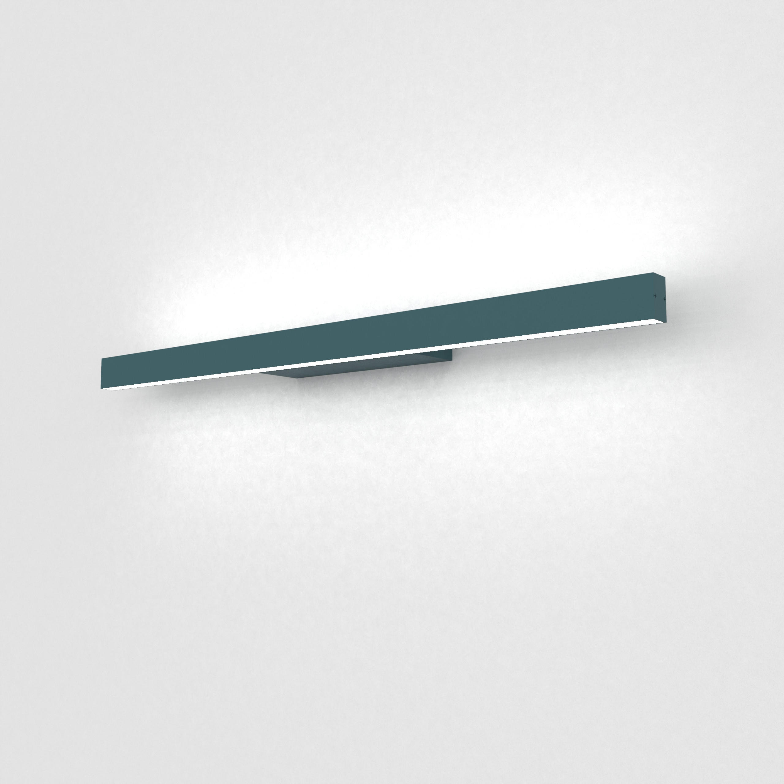 LED-WANDLEUCHTE - Blau, Metall (60/3.1/7cm) - Lumicom
