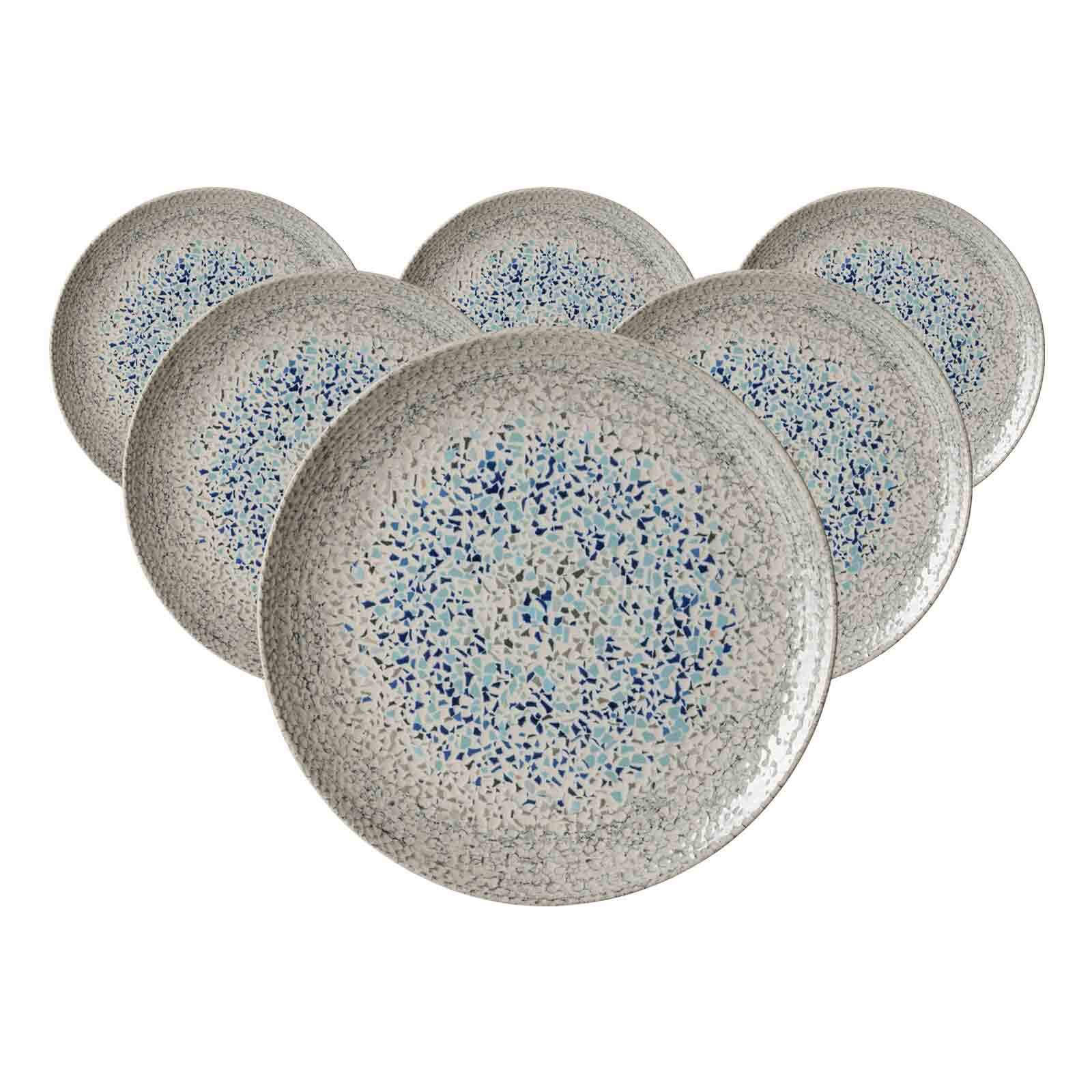 SPEISETELLER Rimini grau ø 26 cm 6er Set - Grau, Keramik (26cm) - Ritzenhoff Breker