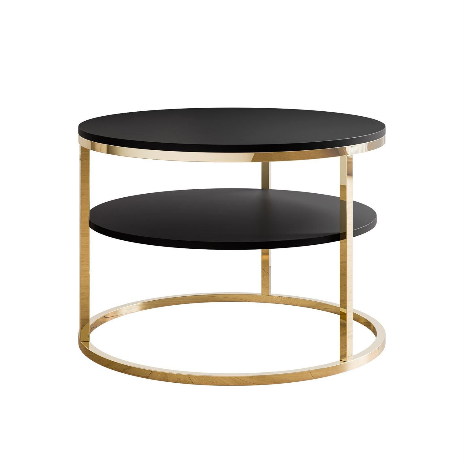 Lookway Ciri Gold, Schwarz 70x49x70 cm