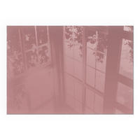 GLASPLATTE für Kamin 100x70 cm - Pink, Glas (100/70/0.4cm) - TULUP