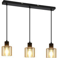 PENDELLEUCHTE Poppy 65/11/170 cm - Bernsteinfarben, Metall (65/11/170cm) - ZMH