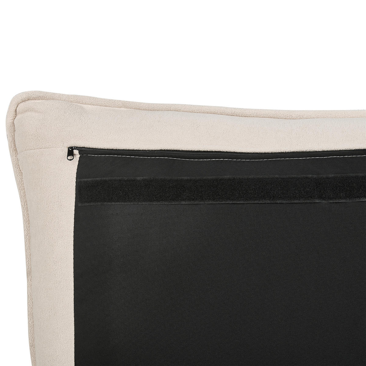 BETT mit Stauraum 160x200 cm Beige Bajonna - Beige, Textil (160/200cm) - Beliani