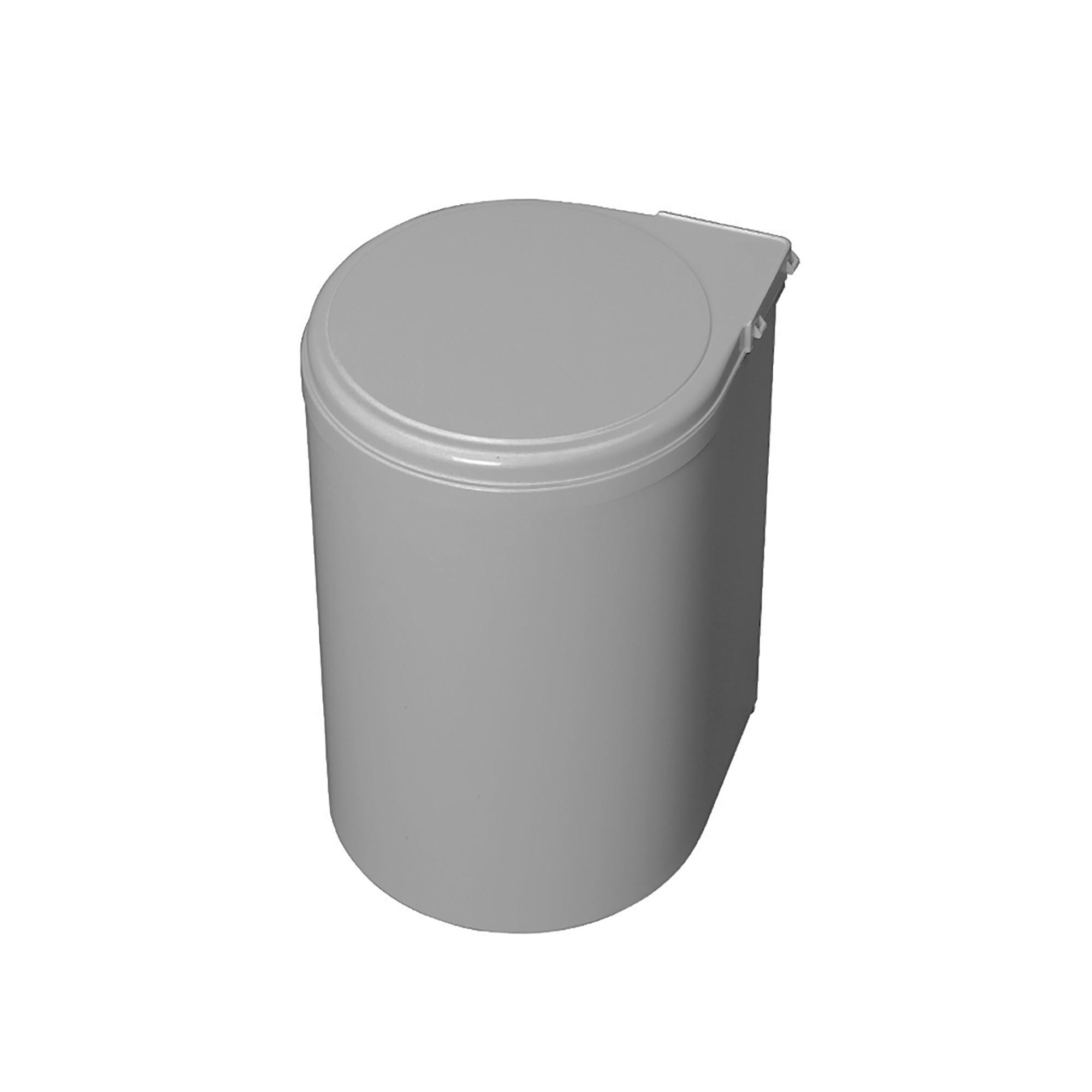 Emuca Recyclingbehälter Grau 33.5x35.5x33.5 cm
