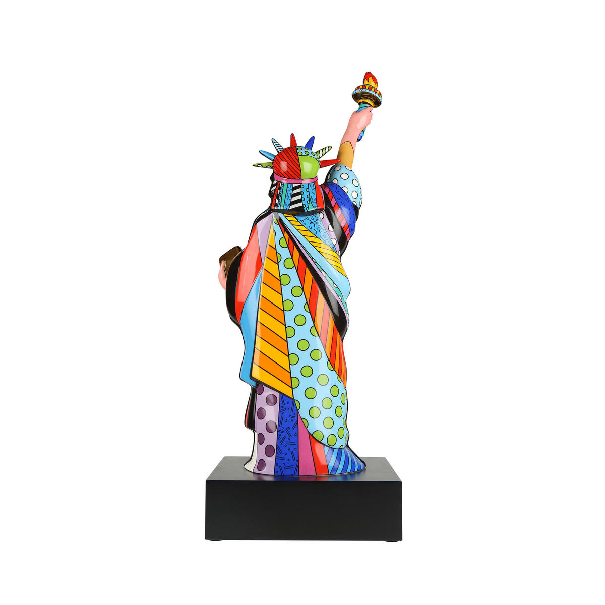 DEKOFIGUR Romero Britto - Liberty, Porzellan, Bunt, Limited Edition, 69.5 cm - Multicolor, Keramik (21/69.5/25.5cm) - Goebel