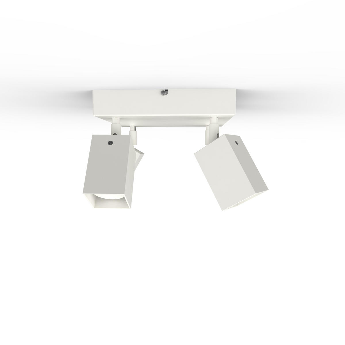 DECKENLEUCHTE - Weiß, Metall (25/25/18cm) - Lumicom